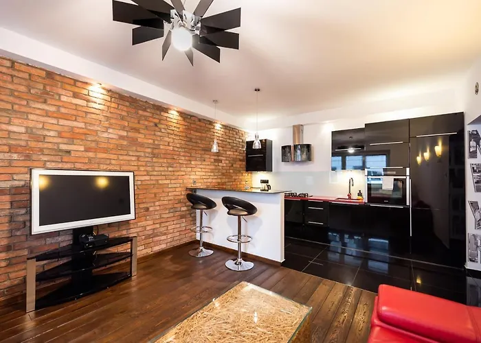 Nowolipki Red Apartment